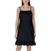 B.Young Black Linen Midi -   -  B.Young.